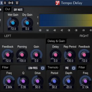 立体声延迟插件 Voxengo Tempo Delay 2.8 (Win Mac)