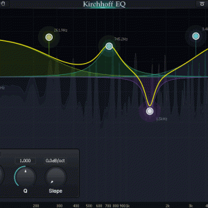 32 段参数均衡器 Plugin Alliance Kirchhoff-EQ v1.6.4 WIN