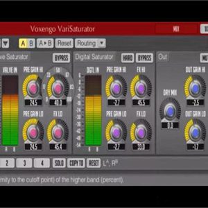 电子管饱和器 Voxengo VariSaturator v2.6 WIN