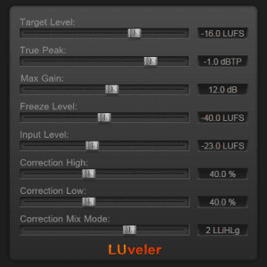 响度和动态修改 Thomas Mundt LUveler v1.11  WiN版