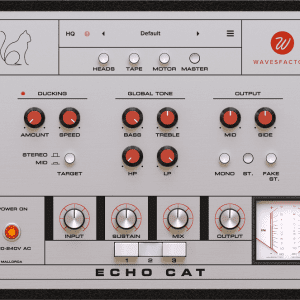 顶级磁带回声效果器！Wavesfactory Echo Cat v1.0.2 WIN版