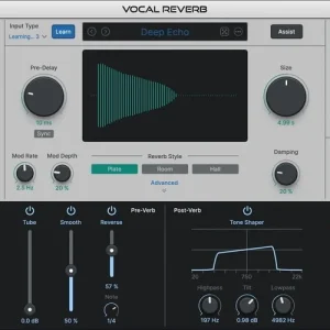 AI人声混响插件–Antares Vocal Reverb v1.0.0 WIN版