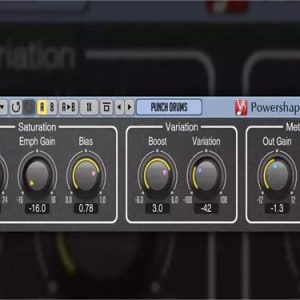 饱和度效果器 Voxengo Powershaper v1.5 WiN