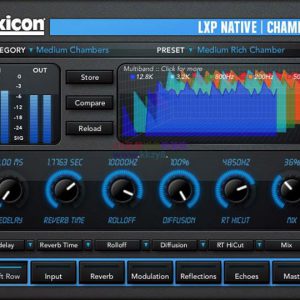 混响插件 Harman Audio Lexicon LXP Native Reverb v1.2.2 WIN版