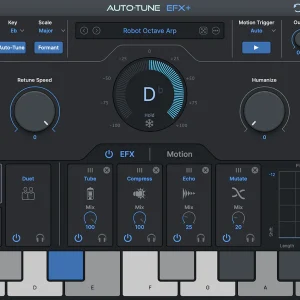 人声效果器–Antares Auto-Tune EFX+ v10.1 WINDOWS版