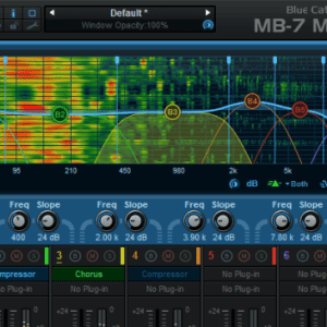 蓝猫多段混音效果器 Blue Cat Audio Blue Cats MB-7 Mixer v3.55 WIN&MAC