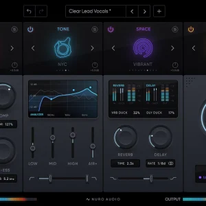 智能人声混音套装–Nuro Audio Xvox Pro v1.0.3 WIN版