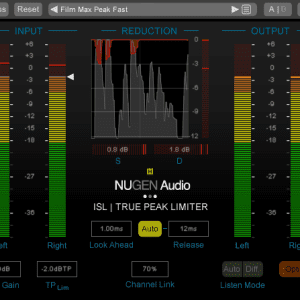 母带和后期制作 NUGEN Audio ISL v2.10.0.3 Incl Keygen-R2R WiN版