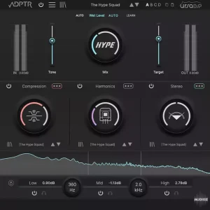 插件联盟总线混音效果器–Plugin Alliance ADPTR Hype v1.0.0 WIN版&MAC版 U2B