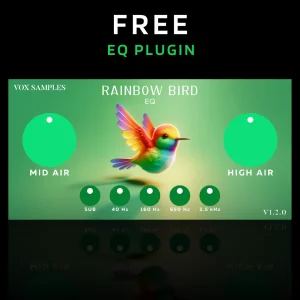 EQ均衡器插件–Rainbow Bird EQ Plugin