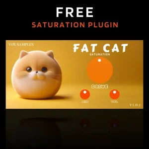 饱和度好失真插件–Fat Cat Saturation Plugin